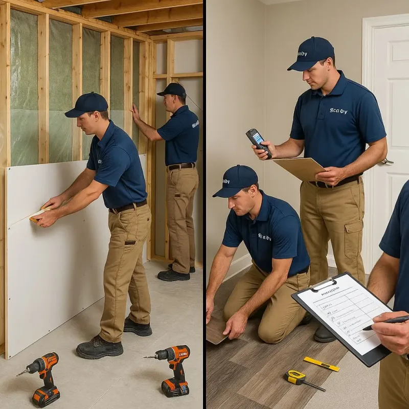 Repairs and Reconstruction process in Groveport, OH